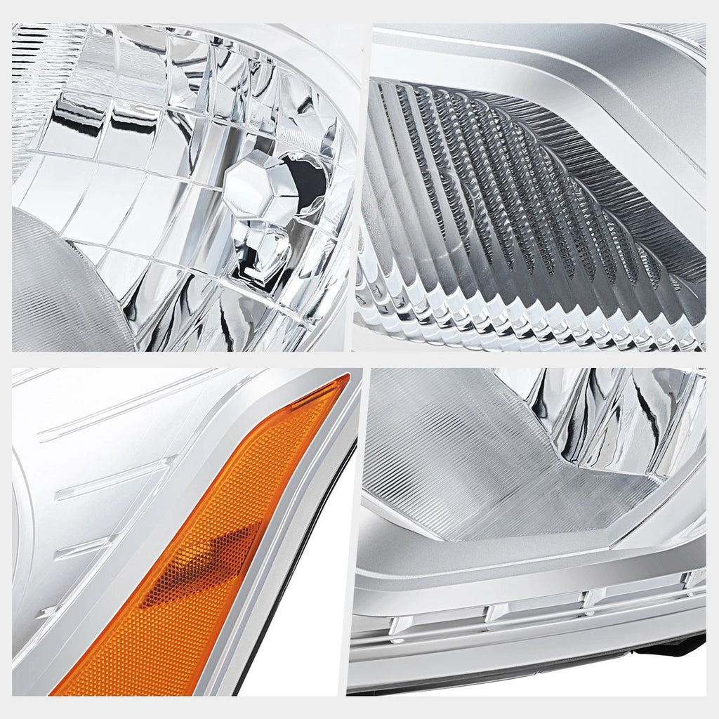 Driver Side Headlight Lamp Chrome for Ford Transit 150-350 (2015–2023)