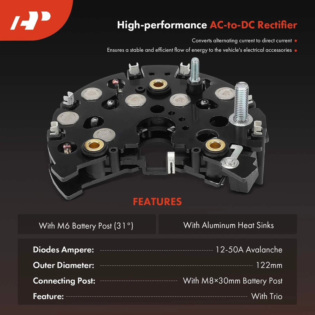 Alternator Rectifier Diode for Mercedes-Benz C43 AMG