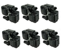 Set of 6 NGK Ignition Coils for Chrysler Crossfire, Mercedes C240, C320 (2004–2008)