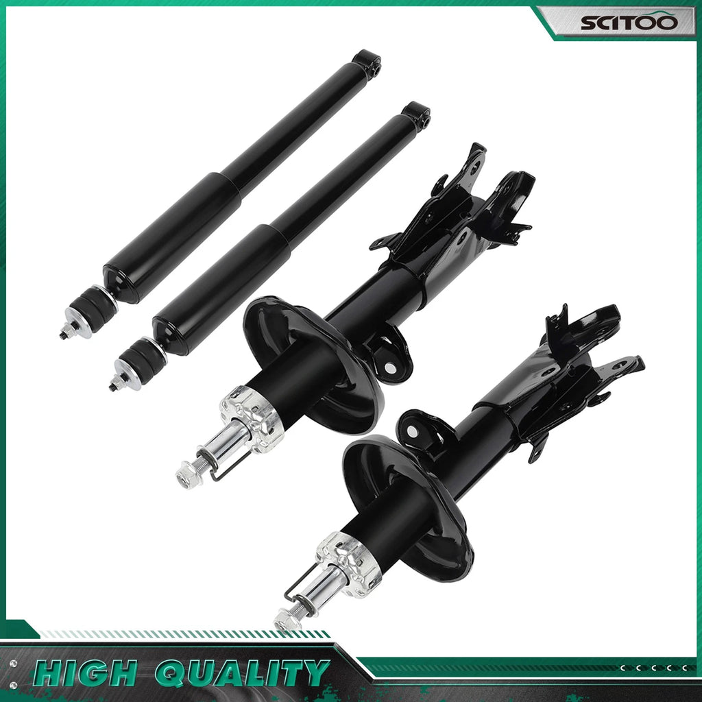 Front Rear Struts Shocks for Honda Civic EX-L Coupe (2012)