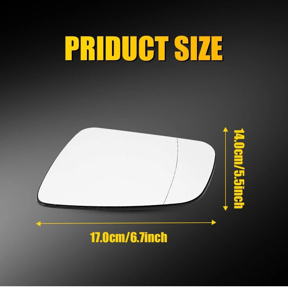 Heated Power Adjust Driver Side Mirror Glass for MB C Class W204 (2007–2015)