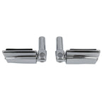 Pair Chrome Passenger Foot Pegs for Harley Softail Slim (2012-2017)