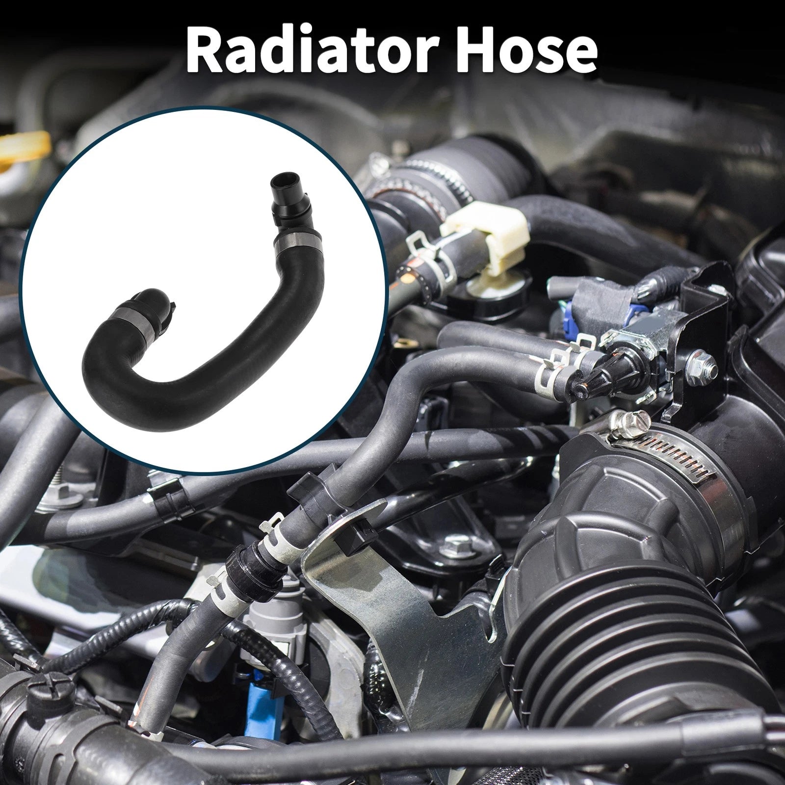Radiator Hose for Mercedes-Benz C-Klasse W204 (2007–2015) No. 2048301396