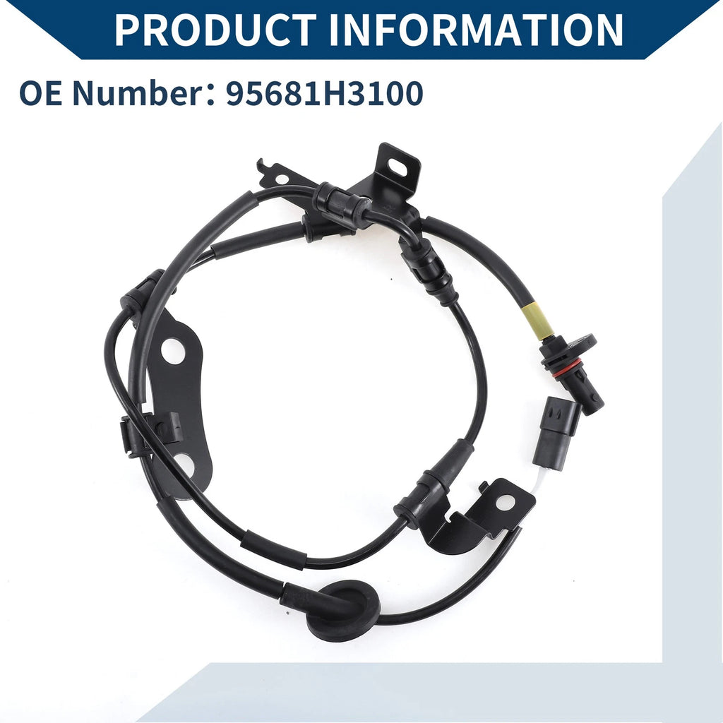 ABS Wheel Speed Sensor No. 95681H3100 for Kia KX5 4WD (2016–2017)