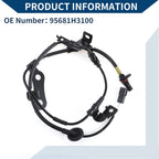 ABS Wheel Speed Sensor No. 95681H3100 for Kia KX5 4WD (2016–2017)