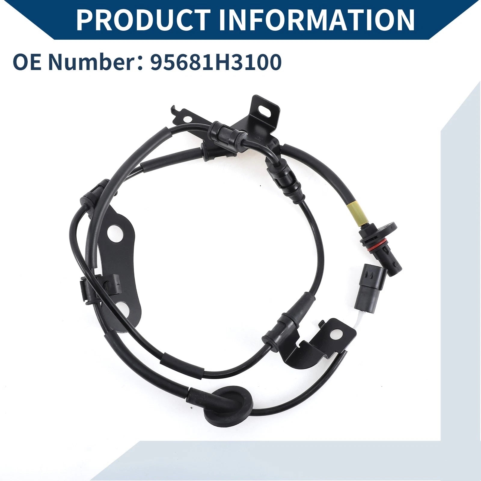 ABS Wheel Speed Sensor No. 95681H3100 for Kia KX5 4WD (2016–2017)