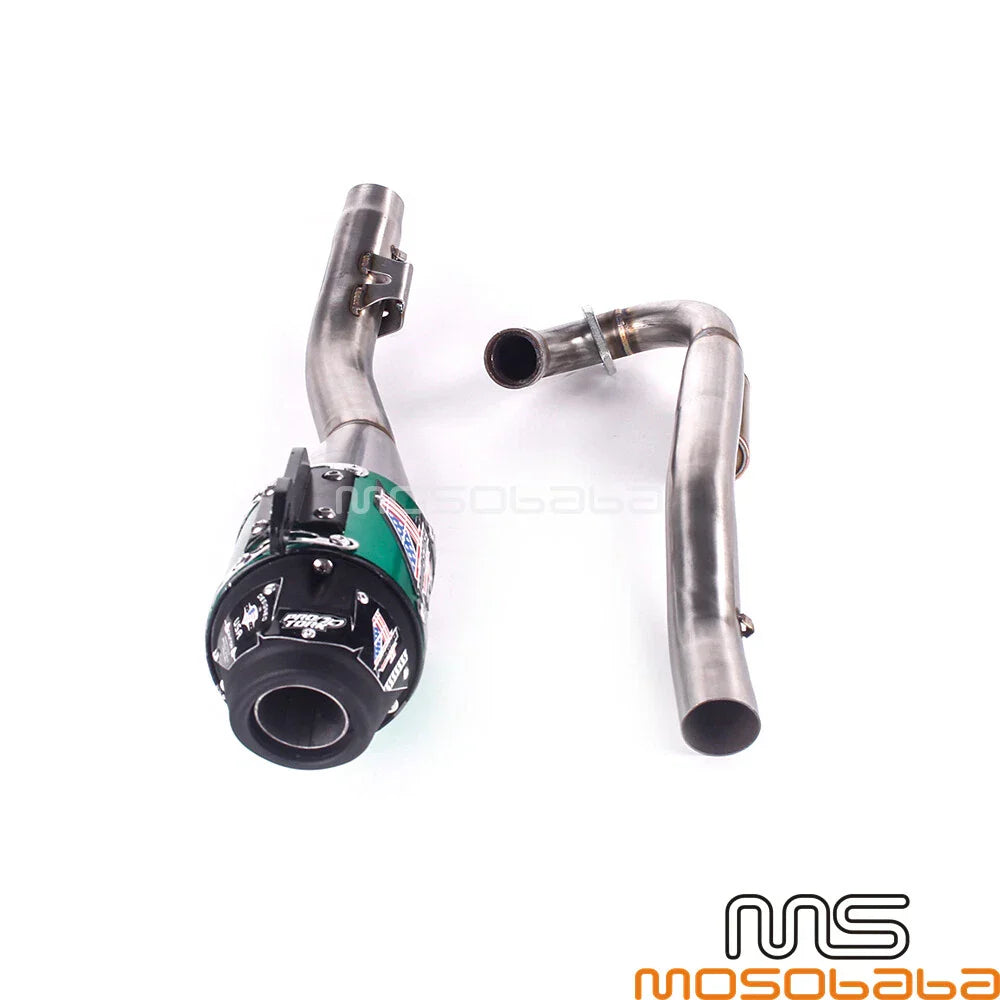 Stainless Steel Exhaust Muffler System for Honda CRF230F (2008-2020)