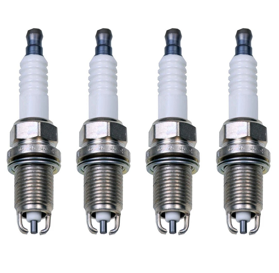 Set of 4 Spark Plugs Gap 0.044 Denso for Lexus ES300 Porsche 911 Toyota RAV4