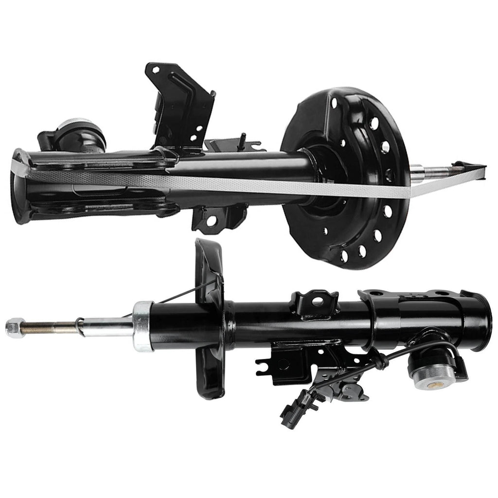 Pair Front Shock Absorbers with Electric for Cadillac SRX (2010-2016)