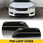 Fog Lamp Covers for Honda Accord Sedan (2013–2015) Black