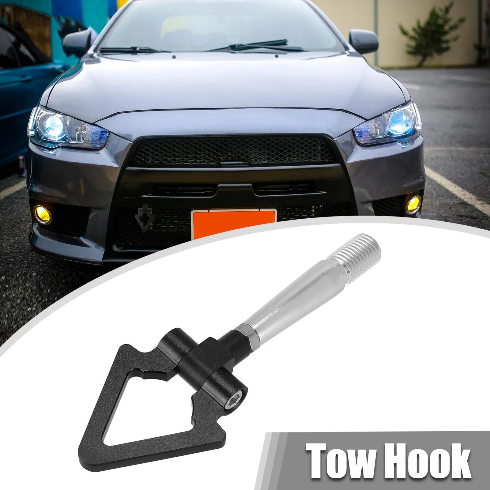 Tow Hook Screw On Triangle Ring for Mitsubishi Lancer EVO X (2008–2015)