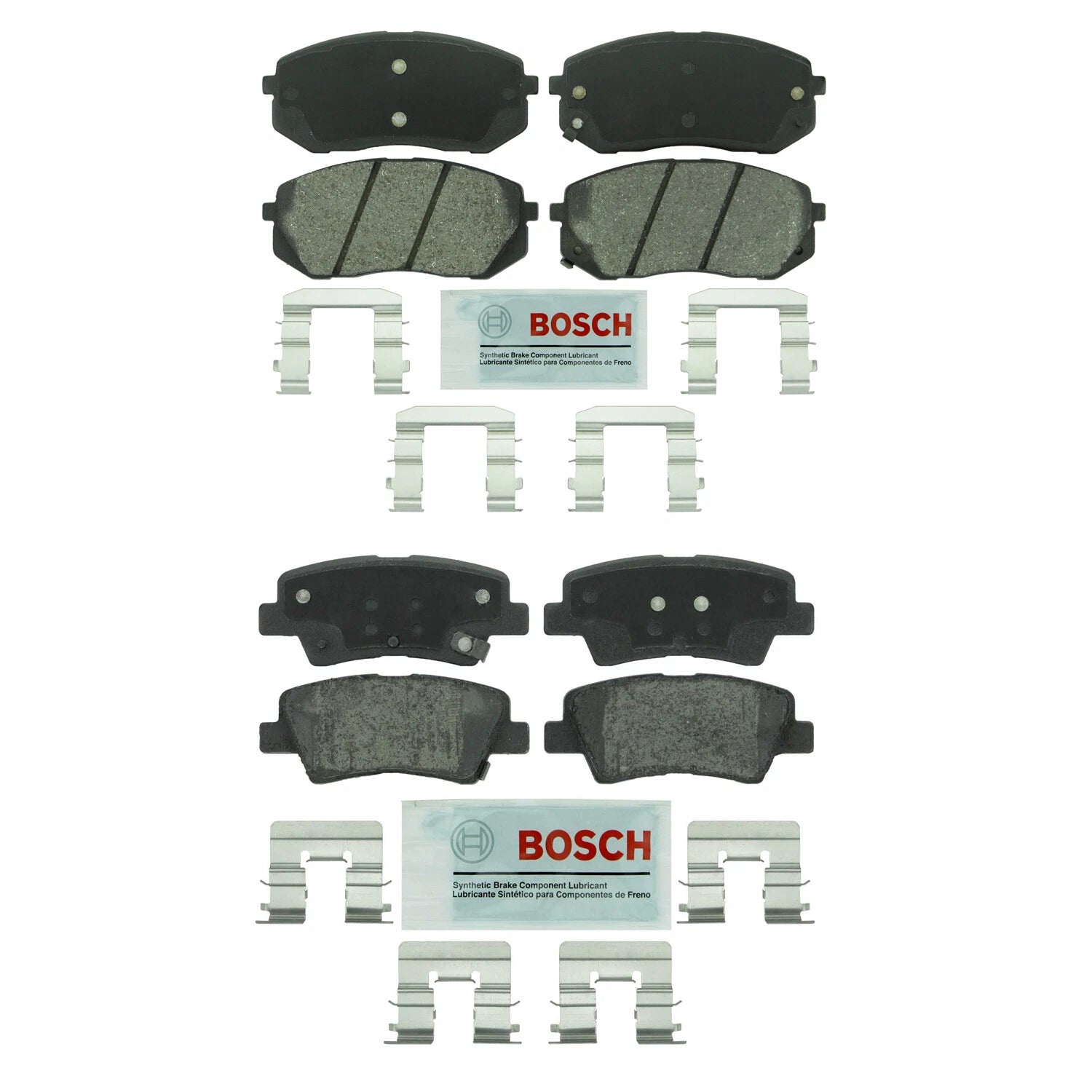 Bosch Blue Ceramic Disc Brake Pad Kit for Sonata Cadenza (FWD)