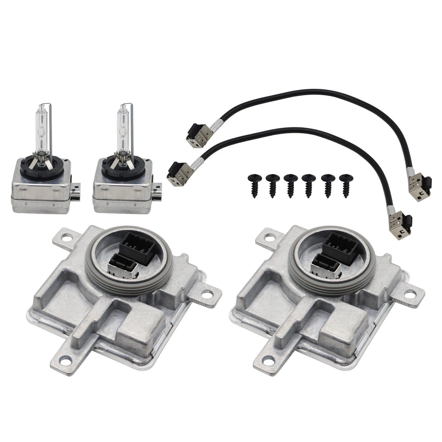 Pair of Xenon Ballast & Bulb D3S for Audi A3 A4 A5 (2010–2016)