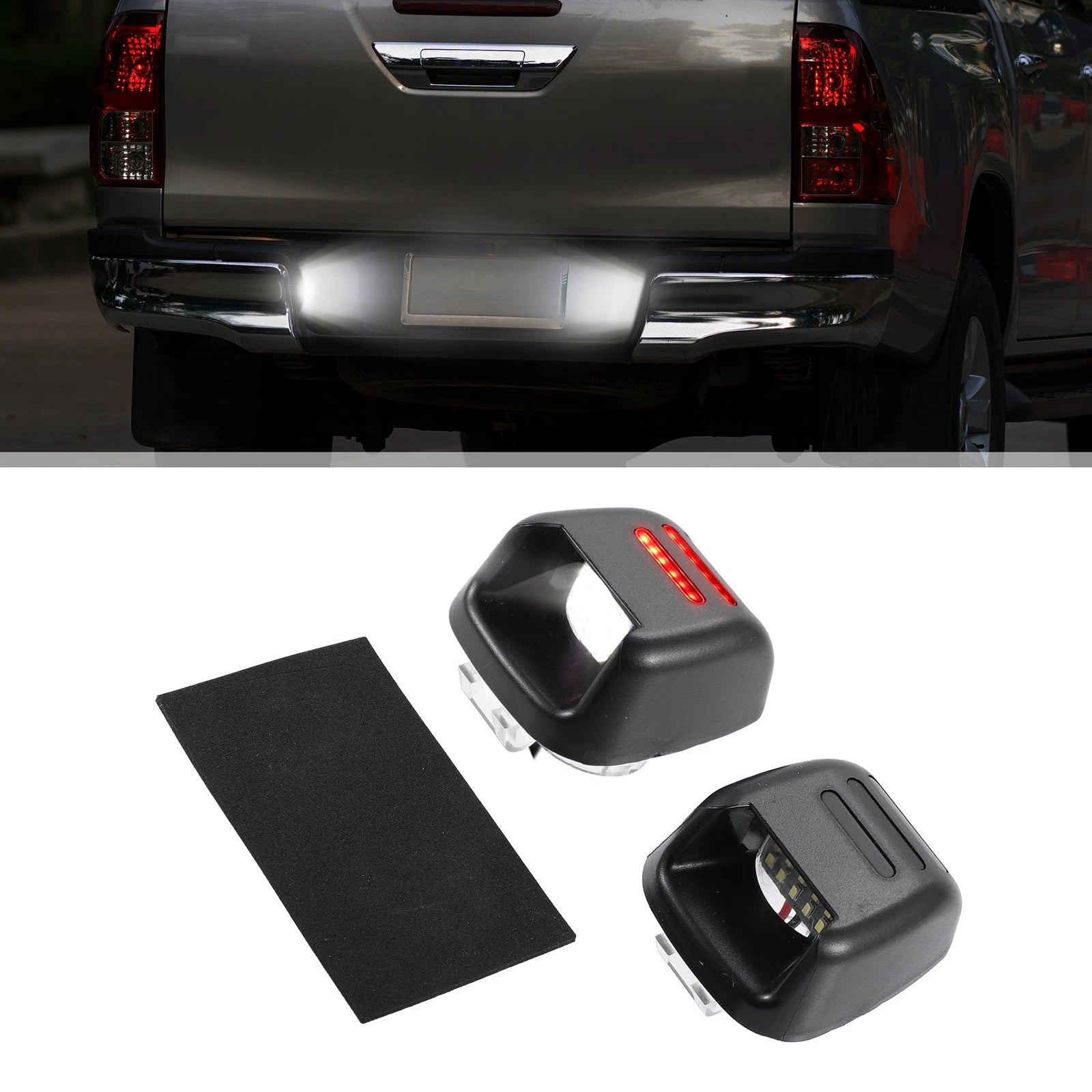 Rear LED License Plate Light 26510ZP50A for Nissan Frontier (2006–2021)