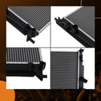 Aluminum Radiator for Mazda 3 Sedan (2010–2014) 2.0L 2.5L 1 Row