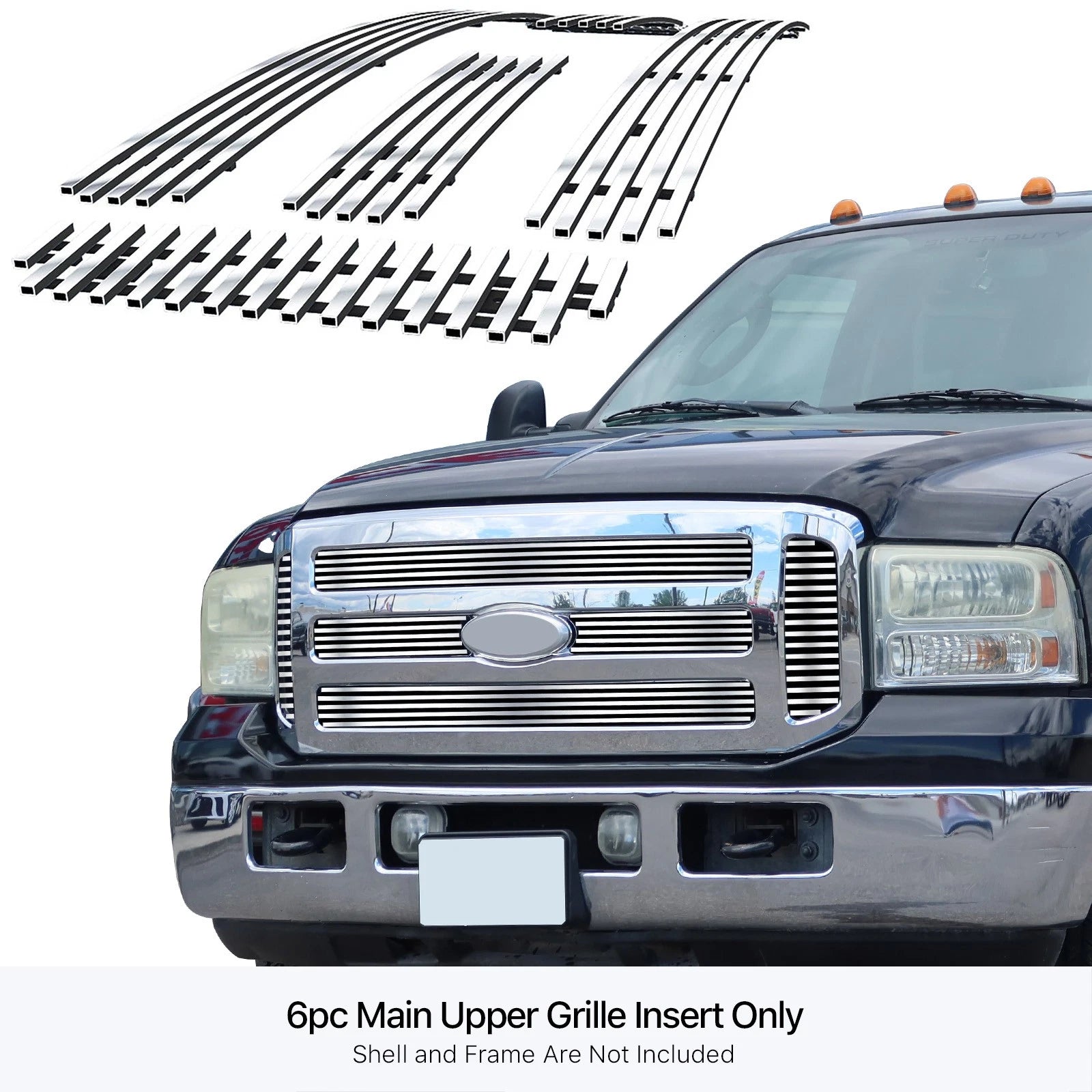 Billet Grille for Ford F250/F350 Super Duty/Excursion (2005–2007)