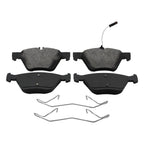 Set of 4 Bosch QuietCast Front Semi-Met Brake Pads for Chrysler Crossfire (2004–2008)