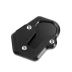 Kickstand Pad for BMW Extender Foot Side Stand Plate Black