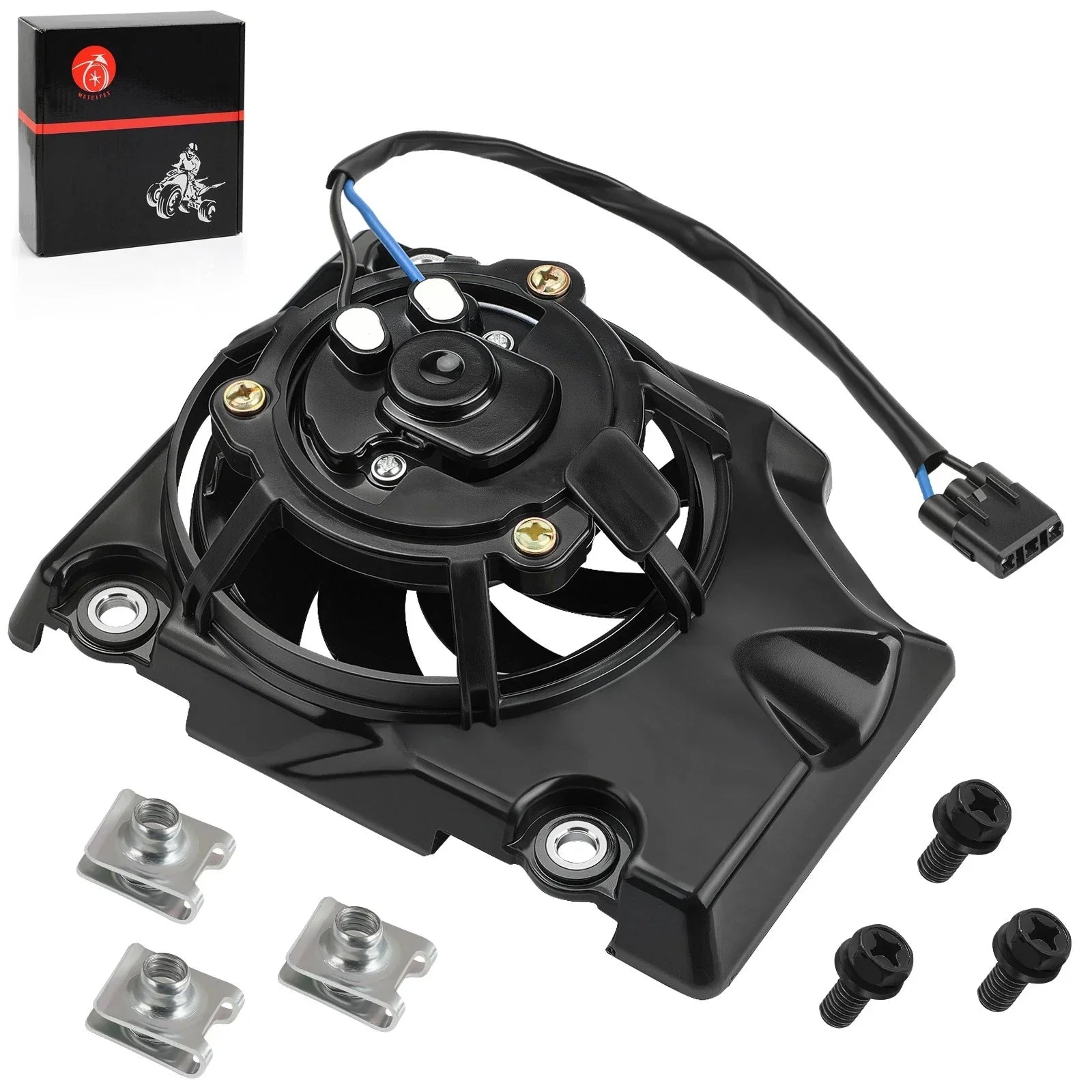 Radiator Fan Kit for Yamaha YZ250FX WR250F (2015–2019)