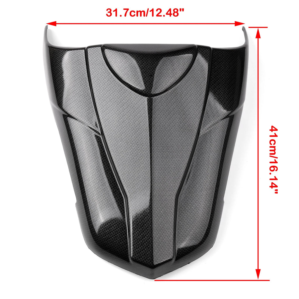 ABS Plastic Rear Seat Cover Cowl for Suzuki SV650 (2017–2024) Carbon