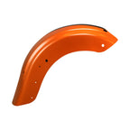 Rear Fender for Harley Touring Electra Glide (2009–2025) Scorched Orange/Black Denim