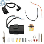 Ignition Coil CDI with Spark Plug Kit for Kawasaki Bayou 300 (1989–2004)