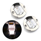 2X 12V 316 Stainless Marine Blue Underwater Light 6 LED for Boat