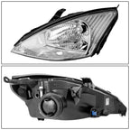 Headlight Pair for Ford Focus (2000-2004)
