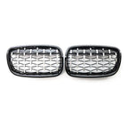 Diamond Grille Front Bumper Kidney for BMW X5 X6 (2007-2013)