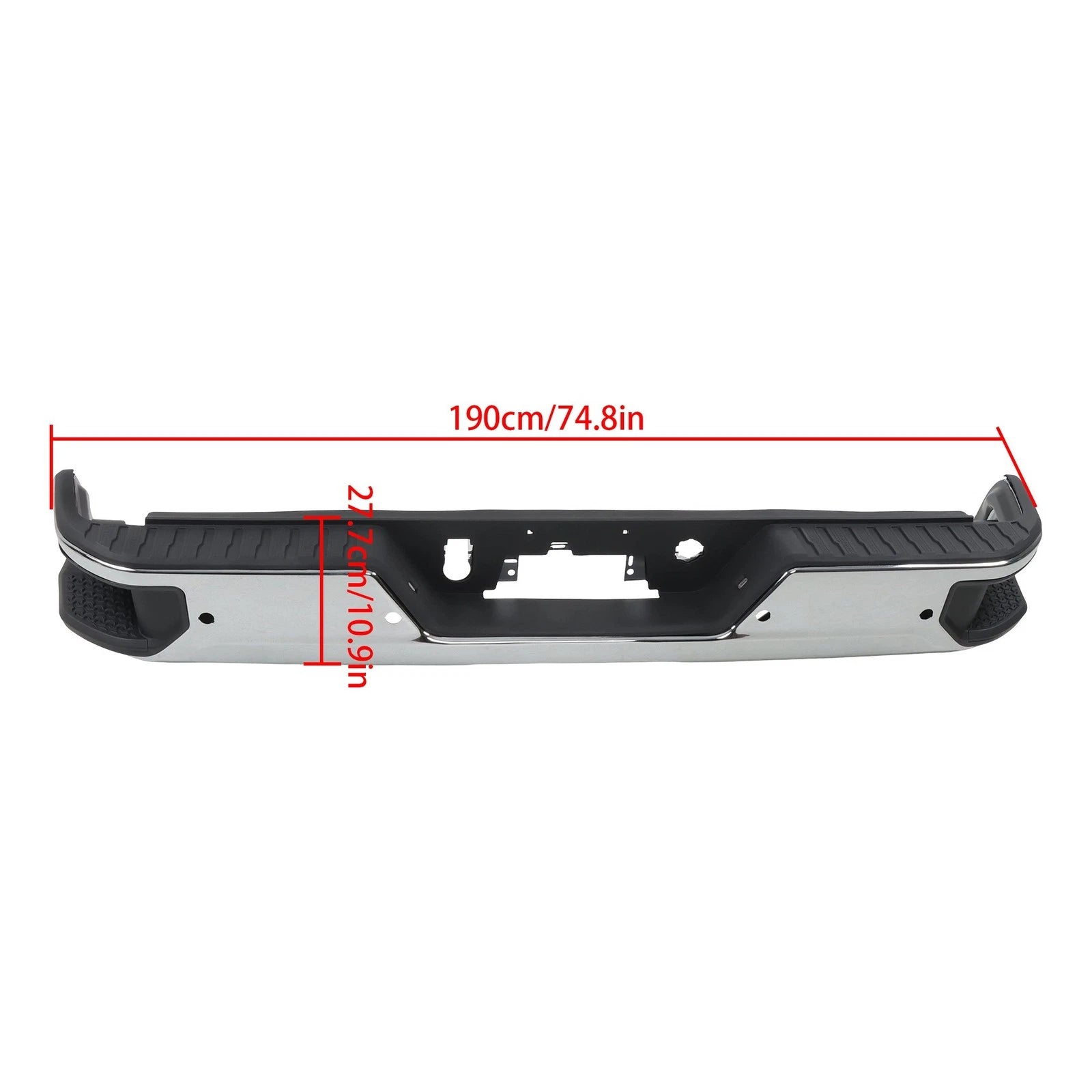 Complete Rear Bumper Assembly for Sierra Silverado 2500 3500 (2020â2024)