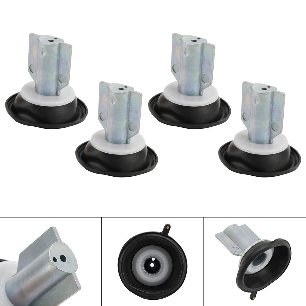 4X Carburetor Plunger Diaphragm for Kawasaki Prairie 700 (2002–2006)