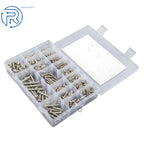 Set of 550 Stainless Steel Self-Tapping Wood Screws