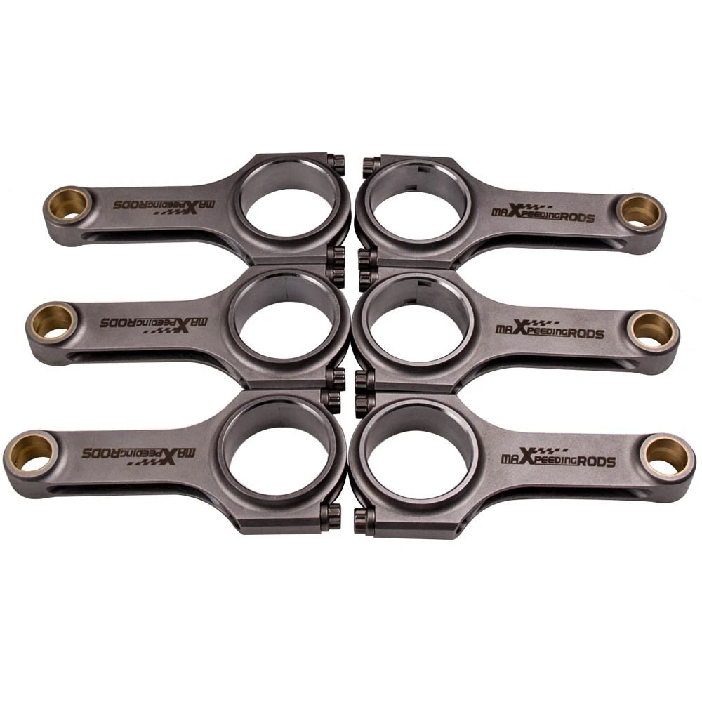 Forged 4340 H-Beam Connecting Rods for BMW M5 M6 S38 B35 (1988) ARP 2000