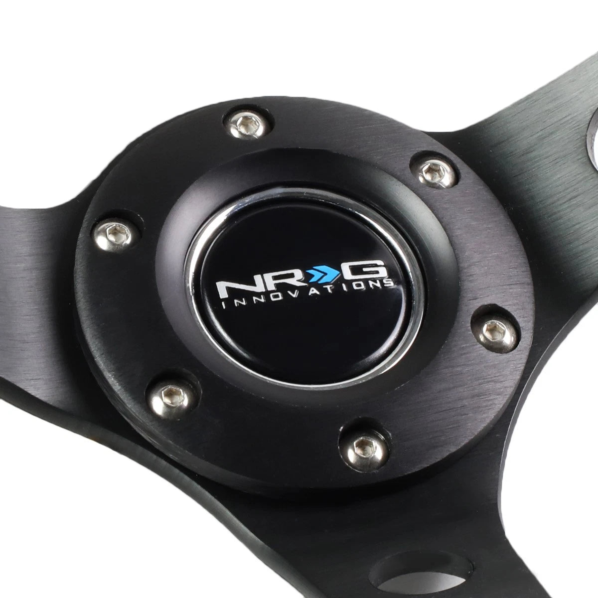 NRG Reinforced Racing Steering Wheel 35cm for Universal Fit (RHD)