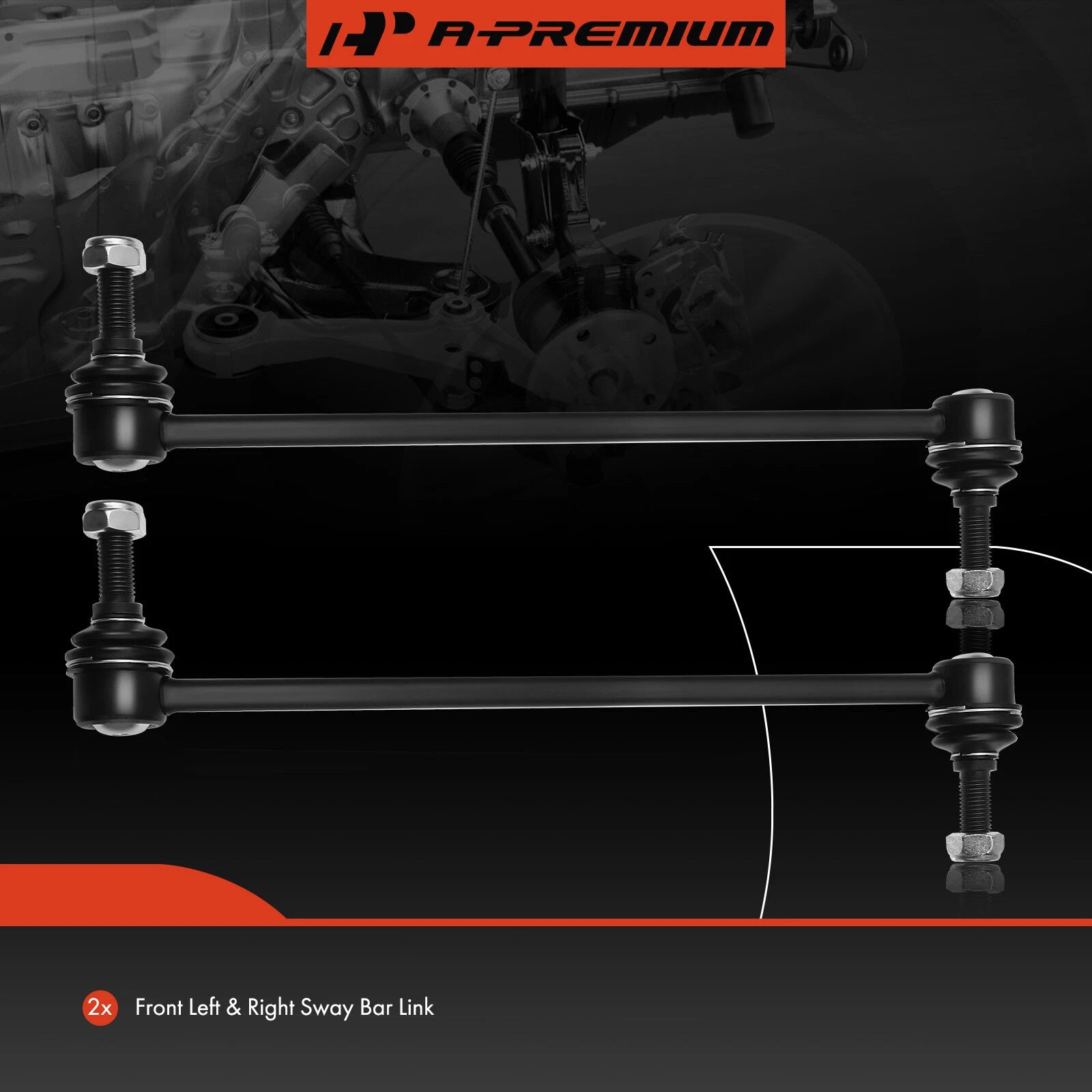 Front Stabilizer Bar Pair for Chevrolet Cobalt Pontiac G5 Saturn Aura (2005–2010)
