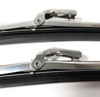 15" Stainless Steel Front Windshield Wiper Blades for Vehicle (Universal)