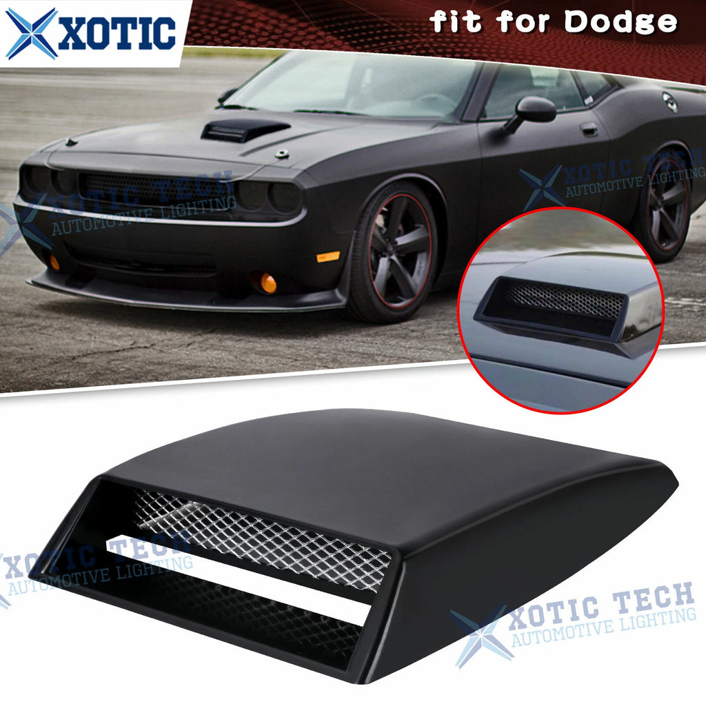 Racing Air Flow Intake Hood Bonnet Cover for Dodge Challenger (2015–2023)