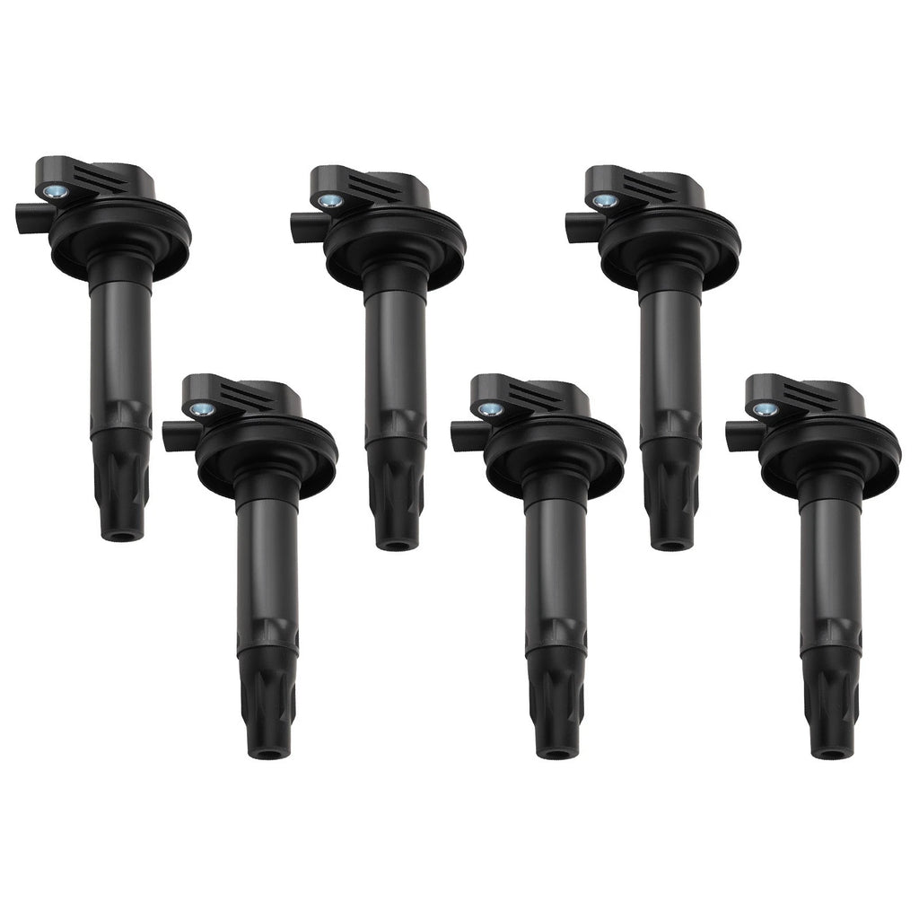 Set of 6 Ignition Coils for Ford Edge F150 Transit 3.5L 3.7L (2016–2019)