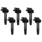 Set of 6 Ignition Coils for Ford Edge F150 Transit 3.5L 3.7L (2016–2019)