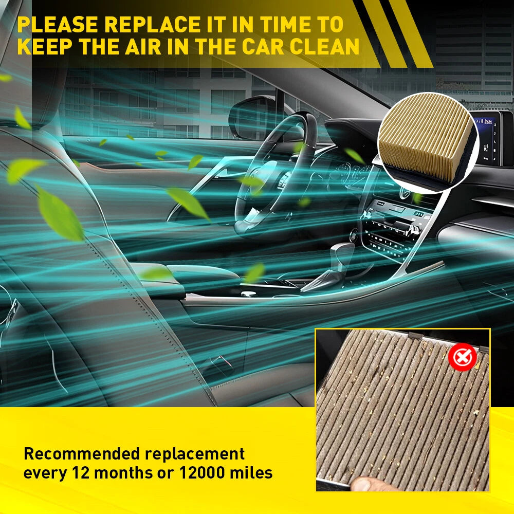 Combo Set Engine & Cabin Air Filter for Lexus RX350/RX350L (2016–2022)
