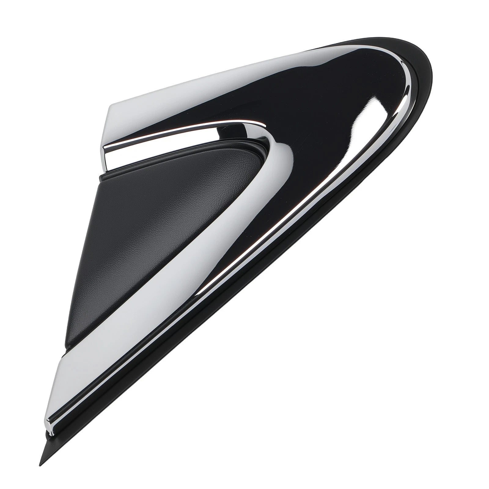 Left Mirror Flag Applique Trim for Chrysler 200 (2015–2017) 5NJ511XFAB Black
