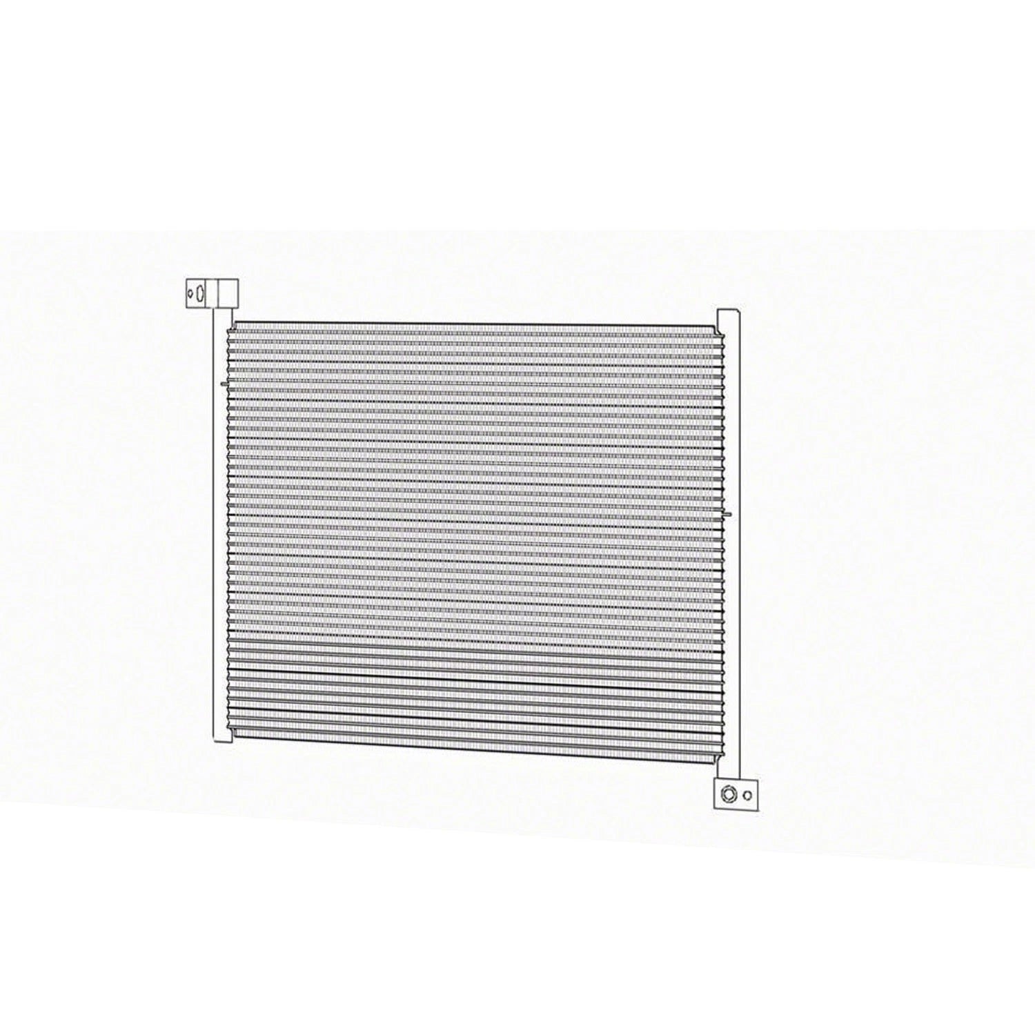 Replacement A/C Condenser Repair Part for Dodge Durango (2004–2009)