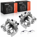 2Pcs Brake Caliper with Bracket for BMW F30 328i 440i (2012–2019)