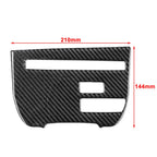 Carbon Fiber Red Central Console CD Panel Cover Trim for Nissan GTR R35 (08-16)