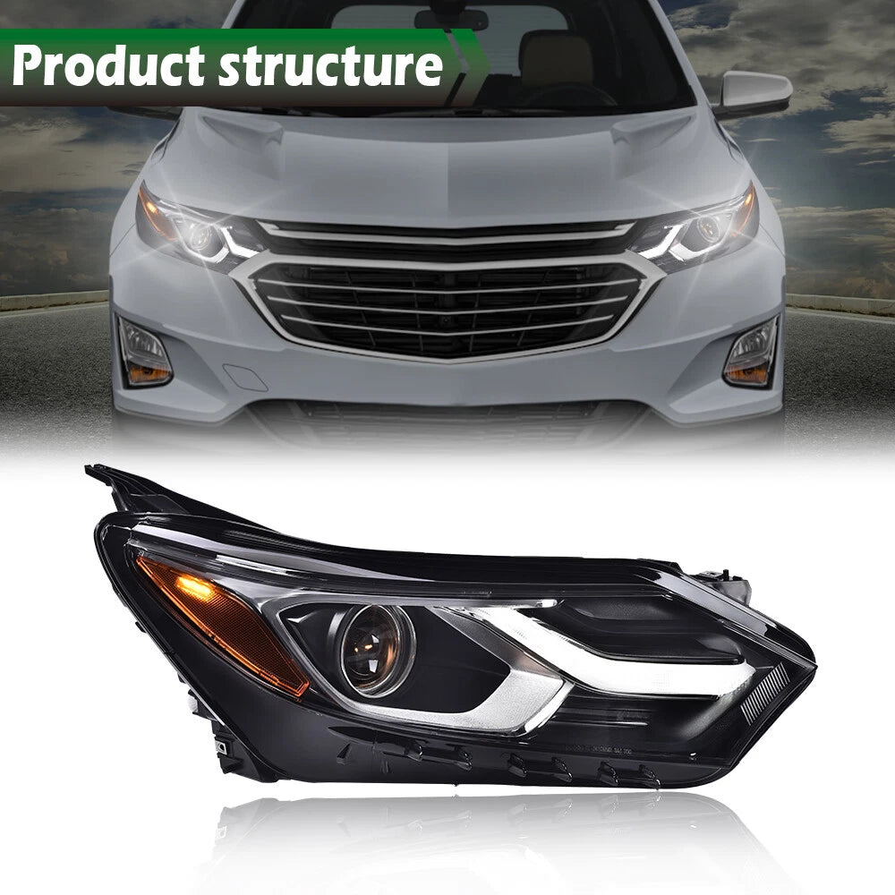 LED DRL Headlight for Chevy Equinox (2018–2020)