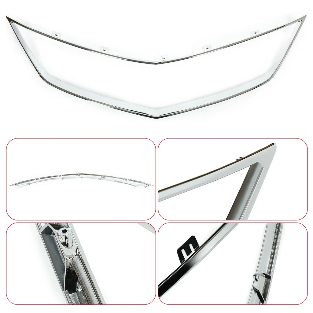 Grille Trim for Acura ILX (2016–2018) Chrome Replace AC1202108 71122TX6A51