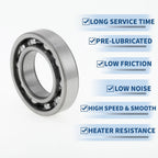 Deep Groove Ball Bearing for Scooter Skateboard Wheel (32x58x13mm)