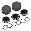 Set of 2 Chrome Aluminum Axle Covers for CanAm Ryker