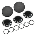 Set of 2 Chrome Aluminum Axle Covers for CanAm Ryker