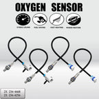 Set of 4 Oxygen O2 Sensors for GMC Yukon (2008–2014) & Chevy Silverado 1500 (2008–2014)